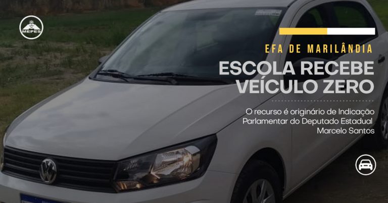 Leia mais sobre o artigo Escola de Marilândia recebe veículo zero