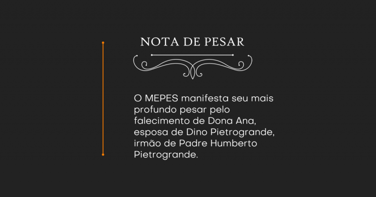 Leia mais sobre o artigo Nota de Pesar – Dona Ana