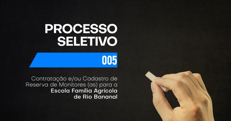 Leia mais sobre o artigo Edital 005/2021