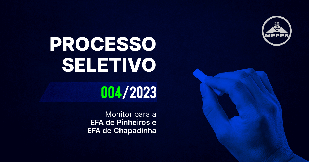 Leia mais sobre o artigo Edital 004/2023