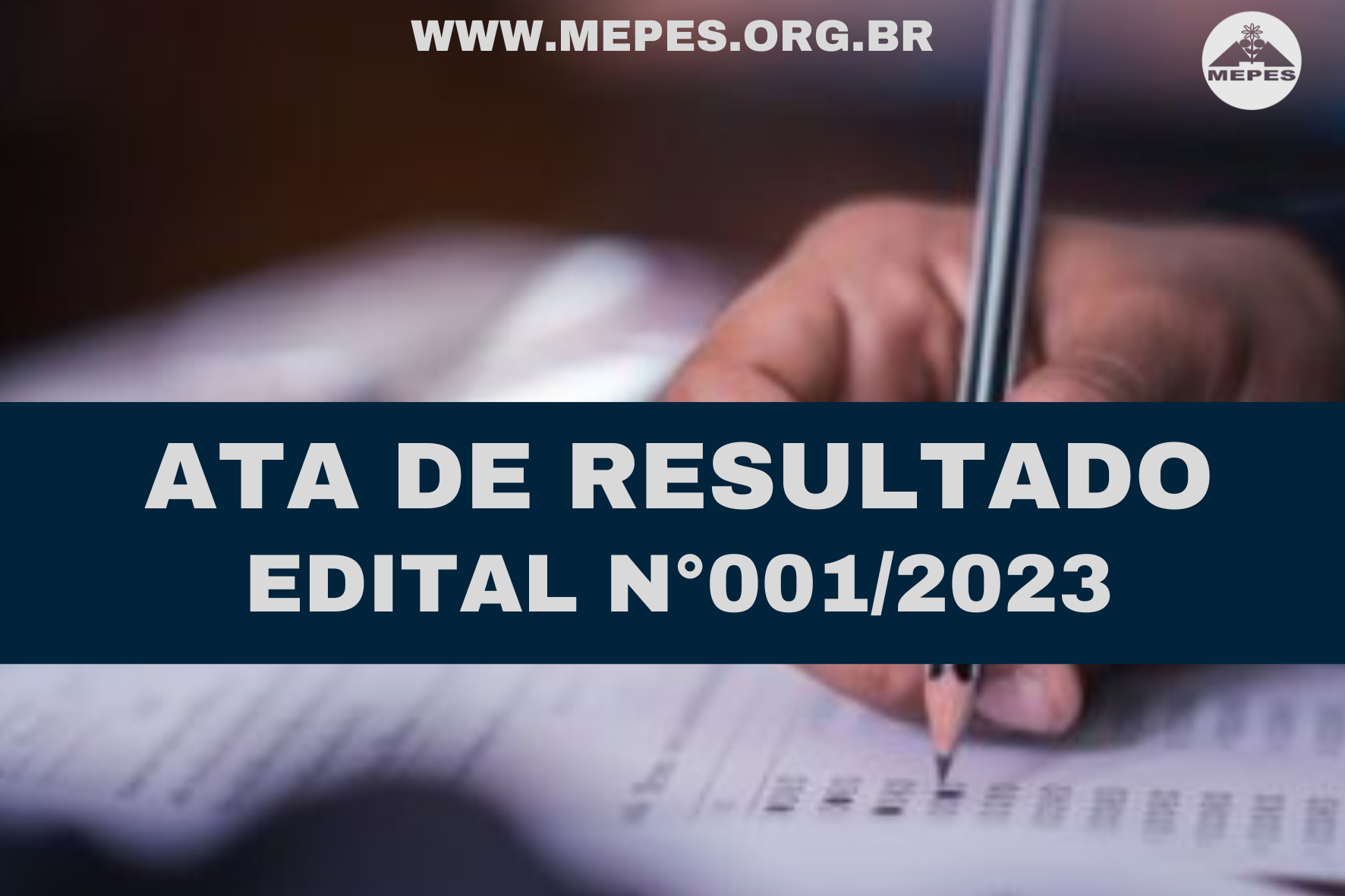 Leia mais sobre o artigo ATA DE RESULTADO DO EDITAL Nº001/2023