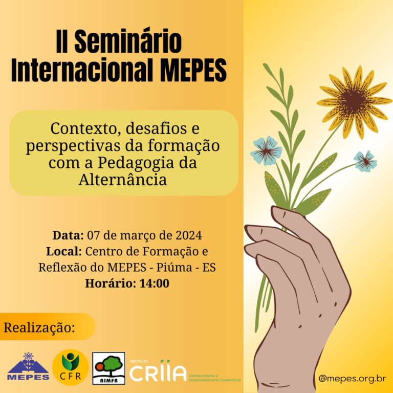 Leia mais sobre o artigo II SEMINÁRIO INTERNACIONAL MEPES