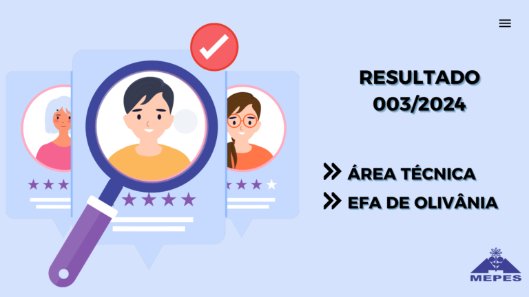 Leia mais sobre o artigo CLASSIFICAÇÃO DO EDITAL 003/2024