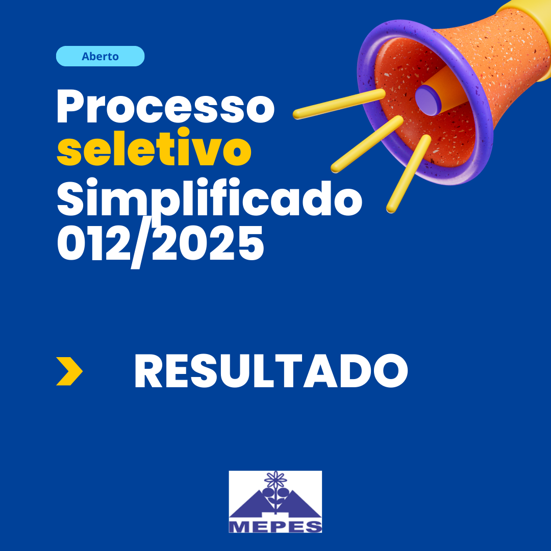 Leia mais sobre o artigo RESULTADO DO PROCESSO SELETIVO 012/2025