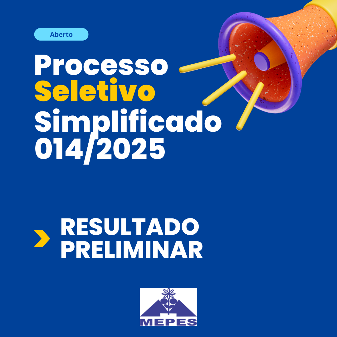 Leia mais sobre o artigo RESULTADO PRELIMINAR DO PROCESSO SELETIVO 014/2025